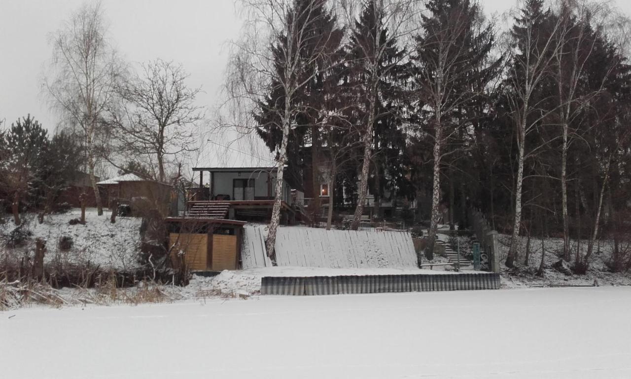Domek Nad Jeziorem Łąck Exterior foto